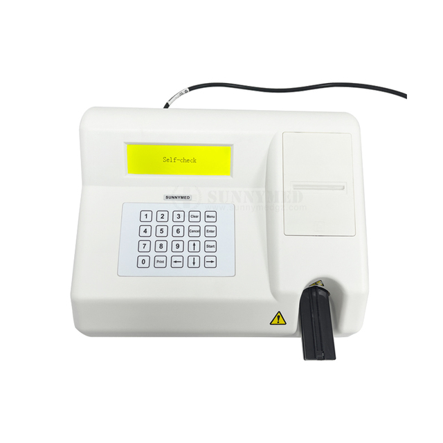 SY-B015V Pet Clinic Portable Veterinary Urine Analyzer Animal Glucose GLU Bilirubin Urine Analyzer