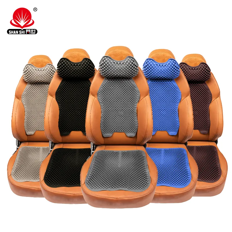 Pasokan pabrik produsen Tiongkok OEM warna kustom bantal kursi mobil silikon universal lunak tahan air nyaman