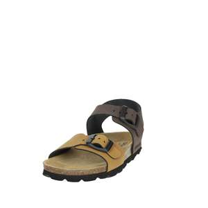 Sandales pour enfants Grunland SB2111-40 en cuir bleu avec sangle réglable, confortables pour la marche en extérieur - Product Image 6