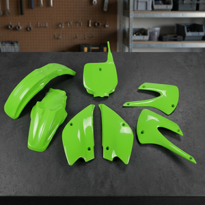 Kit di plastica verde per Kawasaki KX 85 2001-2013 modelli di accessori per moto - Product Image 2