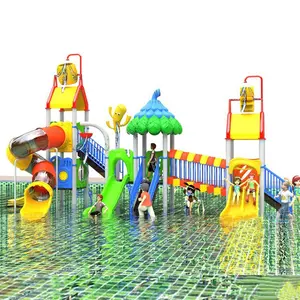 2023 New Style Aqua Tube Slide Playground Equipment Water Splash Outdoor Indoor Play Set Sliding For Swimming Pool Resort Park