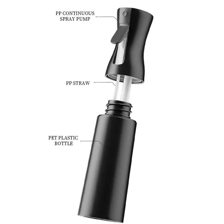 Fuyun Nieuwe Product 300Ml 350Ml Kleur Plastic Continue Haar Water Trigger Spray Fles Herbruikbare Fijne Mist Spuit Flessen