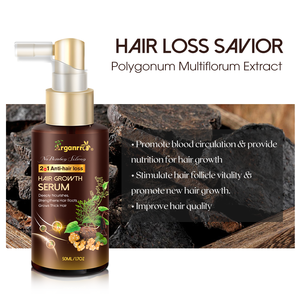 Set <span class=keywords><strong>Shampoo</strong></span> e Siero ARGANRRO per Trattamento Anticaduta e <span class=keywords><strong>Antiforfora</strong></span>, Riduce il Prurito e Stimola la Crescita dei Capelli - Product Image 5