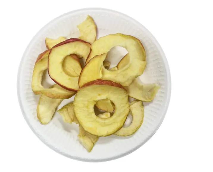 TTN snack sani trucioli di fetta di mela fritta sottovuoto e fette miste di frutta e verdura croccante