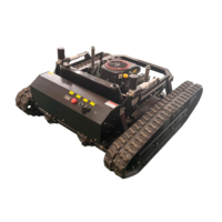 Tondeuse robotisée à chenilles thermique télécommandée pour la coupe de l'herbe – Offre Spéciale