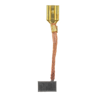 4*4.5*8mm Brosse à moteur en carbone Fil de cuivre Brosses électriques électriques électriques électriques Brosses électriques pour fenêtre de voiture Ventilateur en verre Pièce de rechange DC Tool