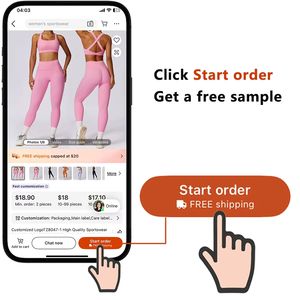 Vêtements <span class=keywords><strong>de</strong></span> <span class=keywords><strong>sport</strong></span> Pilates <span class=keywords><strong>de</strong></span> haute qualité, respirants, pour la gym et le fitness, ensemble <span class=keywords><strong>de</strong></span> yoga avec taille croisée - Product Image 2