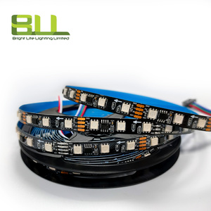 Dc12v sinh thái 1903ic RGB thông minh <span class=keywords><strong>LED</strong></span> Strip ánh sáng 5050 <span class=keywords><strong>LED</strong></span> dải đầy màu sắc cho chiếu sáng trang trí trong nhà - Product Image 6