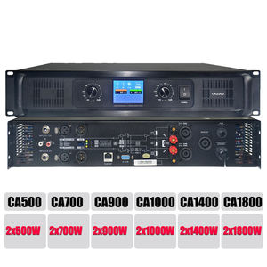 OEM MD Serisi 3U 2 Kanal 1400W Profesyonel Sahne Performansı Konser Konferans KTV Parti İçin Güç Amplifikatörü - Product Image 2