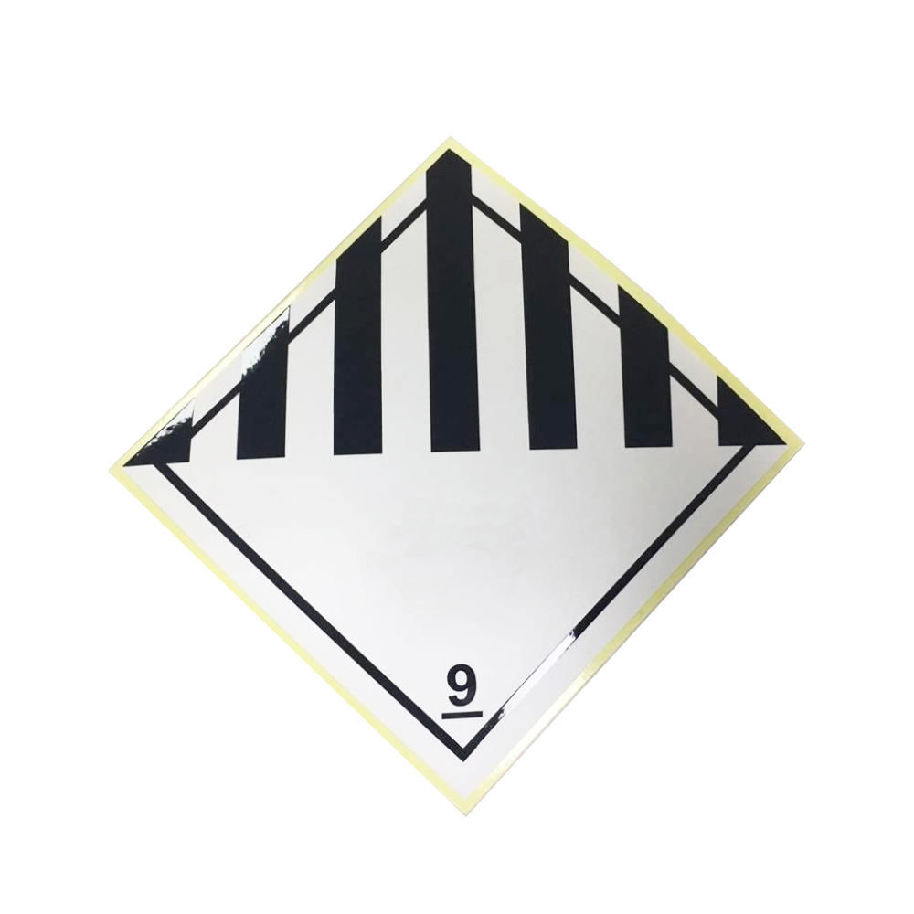 Étiquette de danger