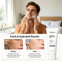 Crème de Jour Hydratante pour Hommes SPF 30 6 en 1 Crème Visage Homme Protection Solaire Peaux Normales à Sèches Collagène Vitamine E Soins Masculins