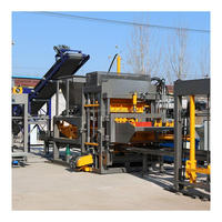 Ligne de production de fabrication entièrement automatique QT6-15, fabrication de briques, vente bien réussie, différents types de briques avec une utilisation facile