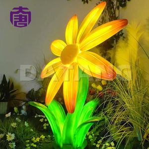 Luz LED floral brillante para jardín, iluminación impermeable para exteriores, decoración festiva para Año Nuevo, Ramadán, Navidad - Product Image 6