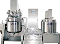 Zhitong Lab Homogénéisateur sous vide 5L-50L Équipement de mélange Homogénéisateur à cisaillement élevé Mélangeur Cosmétique Faisant la machine