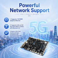Placa Base Personalizada RK3568 Android 11 con 1 TOPS NPU, Cámara Dual MIPI 4K, WiFi 6, Placa Base Integrada para Señalización Digital, Kiosco POS, OEM, ODM