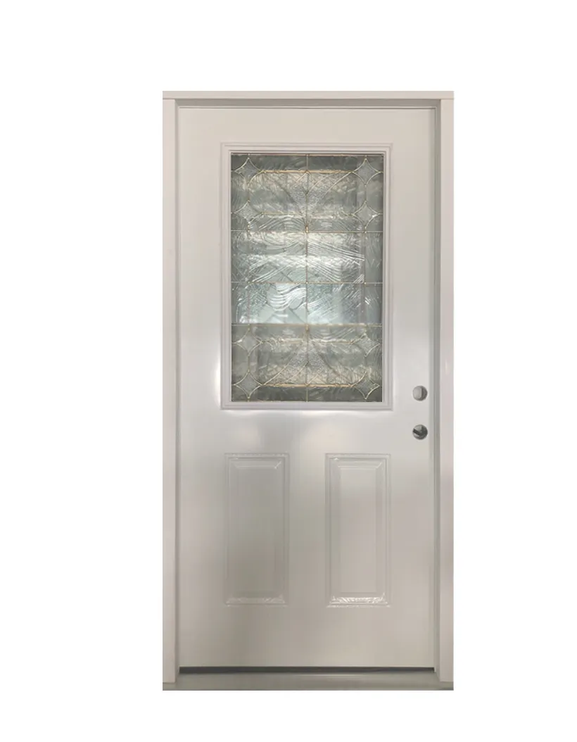 Fangda puerta de acero y ventana americana tamaño estándar de aluminio puertas y ventanas