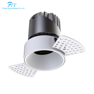 Luz de techo Led empotrada integrada de alto rendimiento Spotli 10W Marco Trimless Focos Downlight preintegrado - Product Image 2