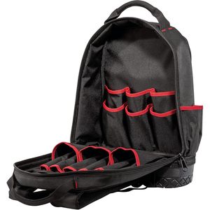 Sac à dos pour outils Parat, 15 compartiments, en nylon, multi-compartiments, avec poignée supérieure pour outils - Product Image 2