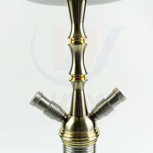 Hookah hai người và một người chảy một cách tuần tự và nhanh chóng với cơ sở thủy tinh cho quán bar shisha/phòng chờ Shisha - Product Image 5