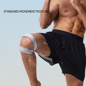 2172 # Verstellbarer Neopren-Doppelpatella-Knieband-Doppels chutz stabilisator zur Linderung von Basketball-und Laufs ch merzen - Product Image 2