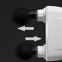 Pistolet de massage à percussion profonde rechargeable, faible bruit, appareil de physiothérapie pour la récupération musculaire et la relaxation