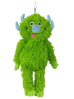 Peluche Monstre Mignon à Poils Longs, Monstre Cartoon à un œil, Poupée en Peluche, Pendentif Monstre en Peluche, Cadeau pour Enfants, Ornement de Sac