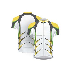 Ensemble de cyclisme Millantech en tissu italien 100 % coton, unisexe, dégradé rose-bleu, coupe aérodynamique, maillot et short à bretelles, faible MOQ - Product Image 3