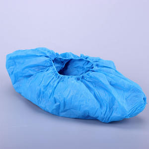 Couvre-chaussures jetables en plastique bleu anti-poussière couvre-pieds couvre-chaussures de protection antidérapants couvre-chaussures imperméables cpe - Product Image 6
