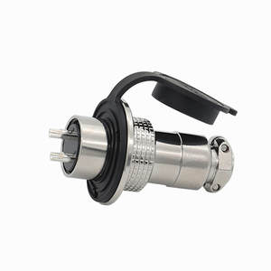 Штекер для авиационной розетки GX20, обычный 2-10-контактный винтовой фиксированный Электрический разъем - Product Image 6