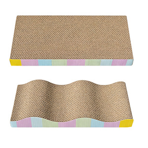Planche à gratter pour <span class=keywords><strong>chat</strong></span> en forme de S ondulée, personnalisable et résistante à l'usure, accessoires pour <span class=keywords><strong>chat</strong></span>, <span class=keywords><strong>griffoir</strong></span> pour <span class=keywords><strong>chat</strong></span> en forme de W - Product Image 5
