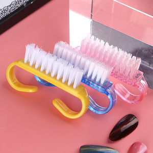 Nail dust removal and cleaning: horn brush for removing nail dust, small nail dust brush, manicure nail brush. - Product Image 3