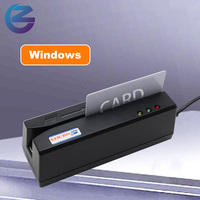 Lector y Codificador de Banda Magnética MSR900S para Tarjetas ISO 7811 con Software para Sistema POS