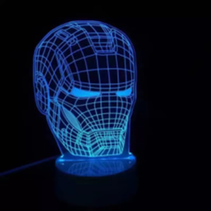 2025 Notebook portatile <span class=keywords><strong>in</strong></span> acrilico 3D può cancellare informazioni trasparenti regalo di luce notturna a LED per bambini - Product Image 6