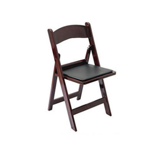 High Quality Padded Outdoor Events Wedding Party Plastic Resin White Wimbledon <strong>Folding</strong> <strong>Chair</strong> - Product Image 3