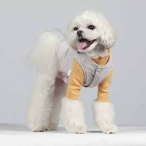 Chapéu de renda para <span class=keywords><strong>pet</strong></span>, chapéu de dois lados, colete reto personalizável, roupas bonito para animais de estimação - Product Image 4