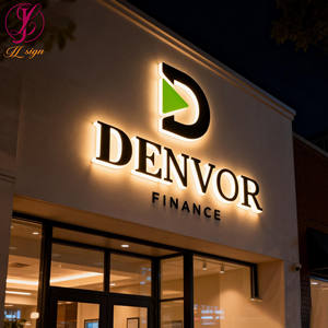 Enseigne commerciale en acrylique rétroéclairée, enseigne 3D pour réception de spa, enseigne extérieure personnalisée, lettres miroir dorées, enseigne LED pour salon de beauté - Product Image 3