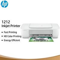 Imprimante jet d'encre couleur DeskJet 1212 4800 dpi USB, fonction simple, pour usage domestique et étudiant