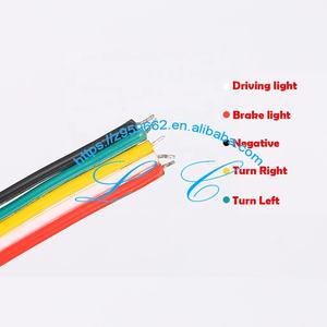 2.4M dynamique coulant LED hayon bande lumineuse pour HIACE KDH200 voiture Jeep camion coffre clignotant avertissement frein feu arrière - Product Image 5