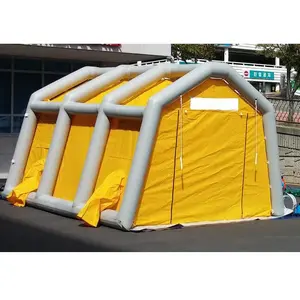 Avrupa tarzı hava geçirmez şişme tıbbi çadır dekontaminasyon izolasyon acil çadır özelleştirilmiş temiz oda çadırı