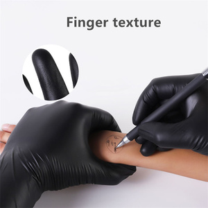 100% Pure <strong>Nitrile</strong> <strong>12</strong> <strong>Inch</strong> <strong>12</strong>'' Tattoo Nail Art Hair Food Service Mechanic Beauty Salon Spa Black <strong>Nitrile</strong> <strong>Glove</strong> <strong>Disposable</strong> <strong>Gloves</strong> - Product Image 4