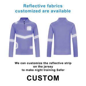 Jersey pemain sepak bola pria, kit latihan cetakan kustom jersey lengan panjang, setelan baju olahraga anak - Product Image 4