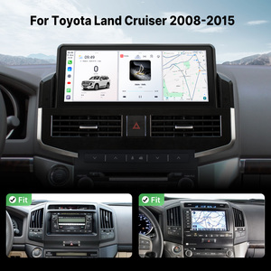 Youducar Radio de Coche Android de 12.3 Pulgadas con Reproductor de DVD y Navegación para Toyota Land Cruiser LC200 2008-2021, CarPlay Inalámbrico - Product Image 2