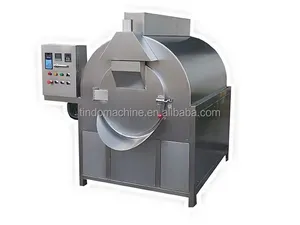 Automatic Nuts Roaster Drum/Pumpkin Seed Peanut Roasting Machine