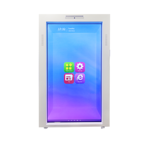 75-inch trong suốt Holographic <span class=keywords><strong>LCD</strong></span> màn hình cảm ứng IP65 3D hiển thị trường hợp ảo tương tác kỹ thuật số quảng cáo máy 1 năm SDK - Product Image 2