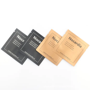 Petit sac de graines biodégradables à sceller à chaud à trois côtés à faible quantité minimale de commande emballage d'échantillon cosmétique de qualité alimentaire pour sac de <span class=keywords><strong>Sachet</strong></span> de café de thé - Product Image 6