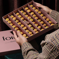 Boîte Cadeau Personnalisée de Luxe pour Dattes Baklava du Moyen-Orient, Emballage Chocolat, Dattes Confites, Noyaux, Noix et Fruits Secs en Papier