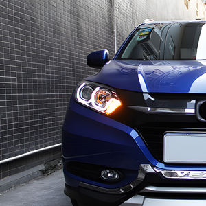 Para <span class=keywords><strong>Honda</strong></span> Vezel 2015-2018, conjunto de faros delanteros LED para coche, luces delanteras con lente de proyector, accesorios de nueva condición - Product Image 6