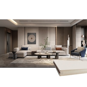 Panneau mural WPC de couleur <span class=keywords><strong>bois</strong></span> <span class=keywords><strong>blanc</strong></span> décoratif pour l'intérieur, salon - Product Image 1