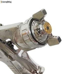 Pistolet de pulvérisation pneumatique robuste tout métal W-71 à alimentation par le bas pour la réparation automobile, la <span class=keywords><strong>peinture</strong></span> de meubles et le bricolage - Product Image 3