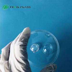 เลนส์แก้วใสทรงโดมเว้าแบบกำหนดเอง FELIX OEM ทำจากแก้ว BK7 ซิลิกาหลอมรวม และแซฟไฟร์ - Product Image 2